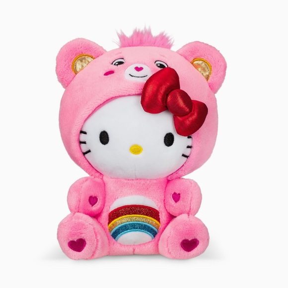 Hell Bunny X Care Bears Cheer Bear 90s Toppi Musta